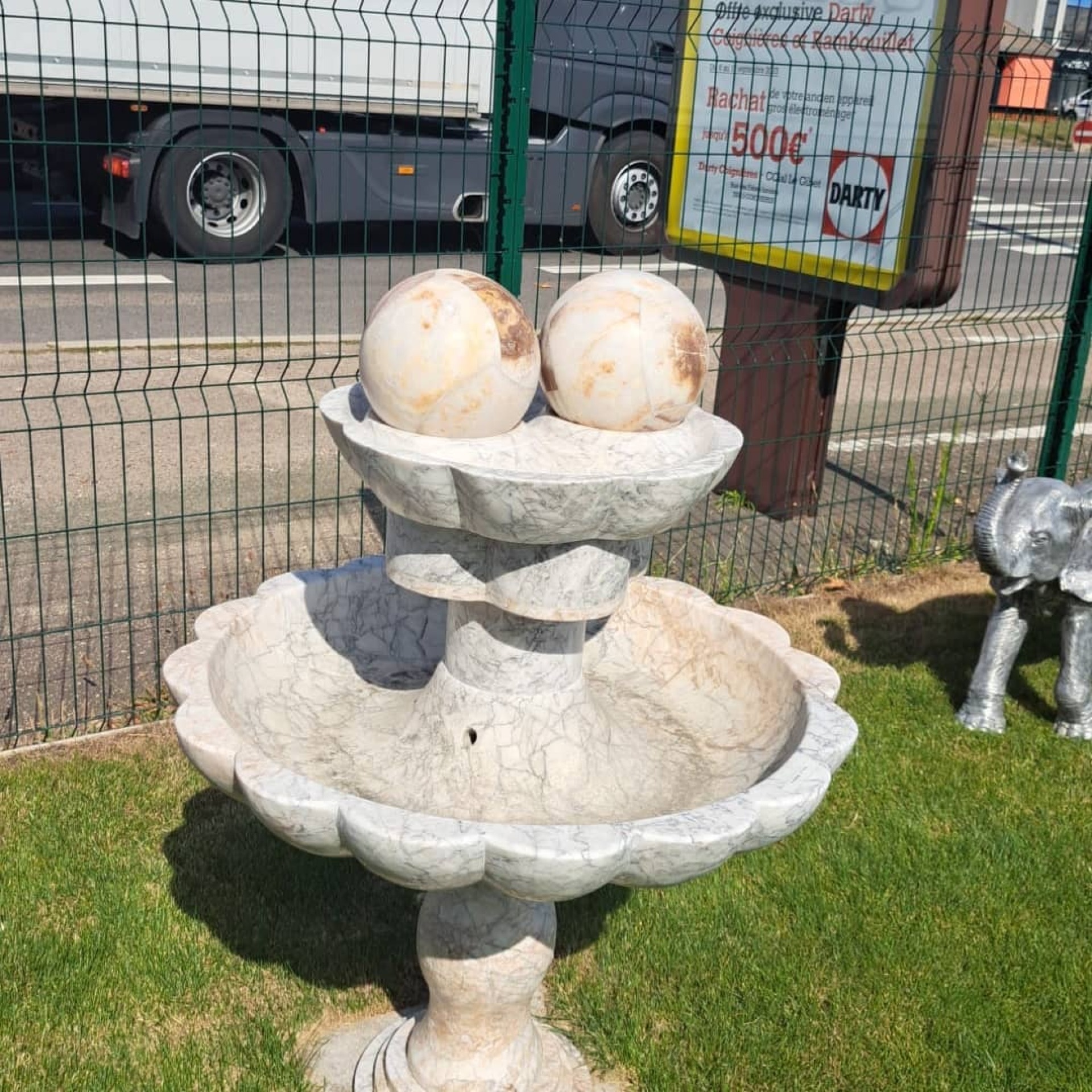 Fontaine à 2 Boules 